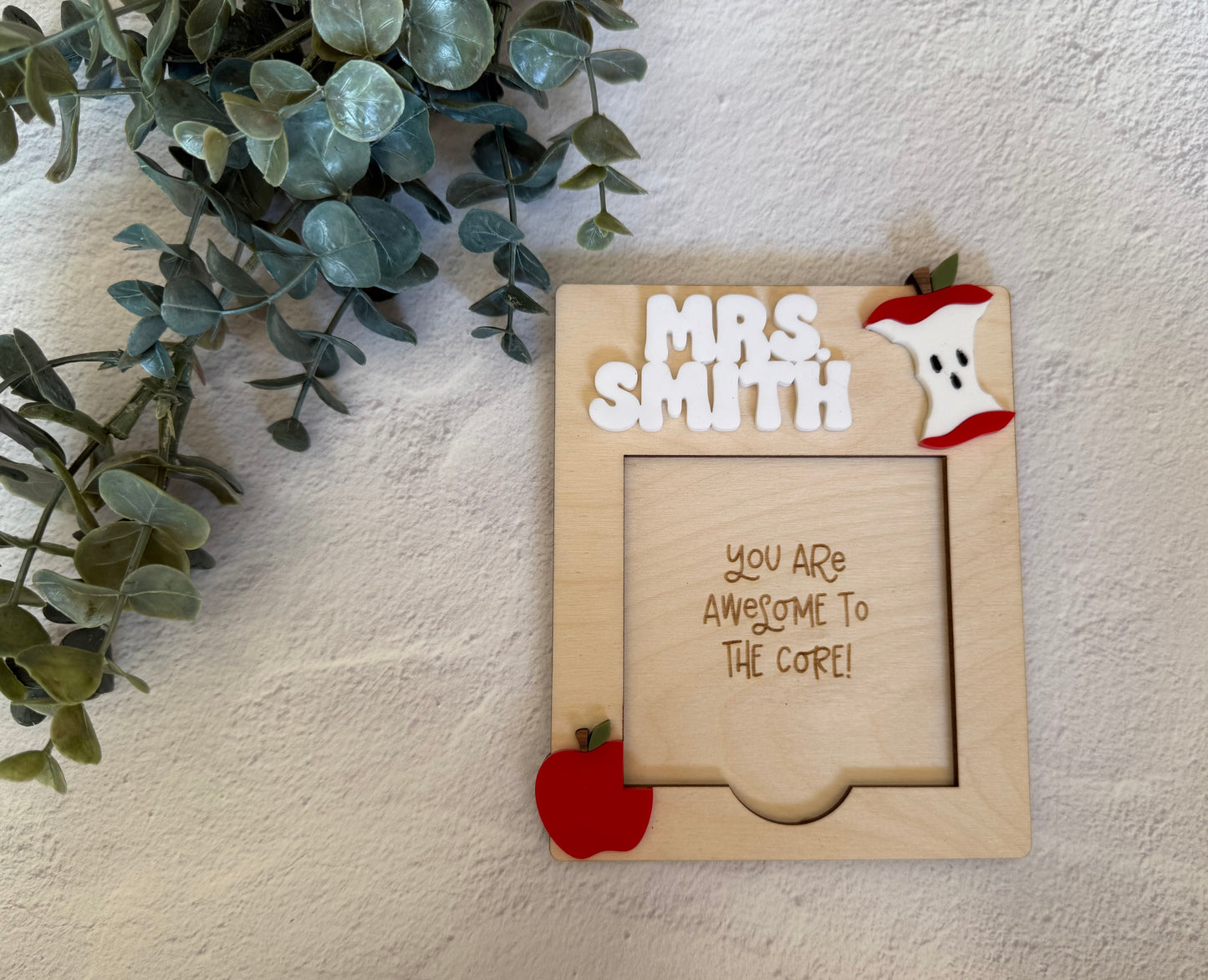 Teacher Sticky Note Holder