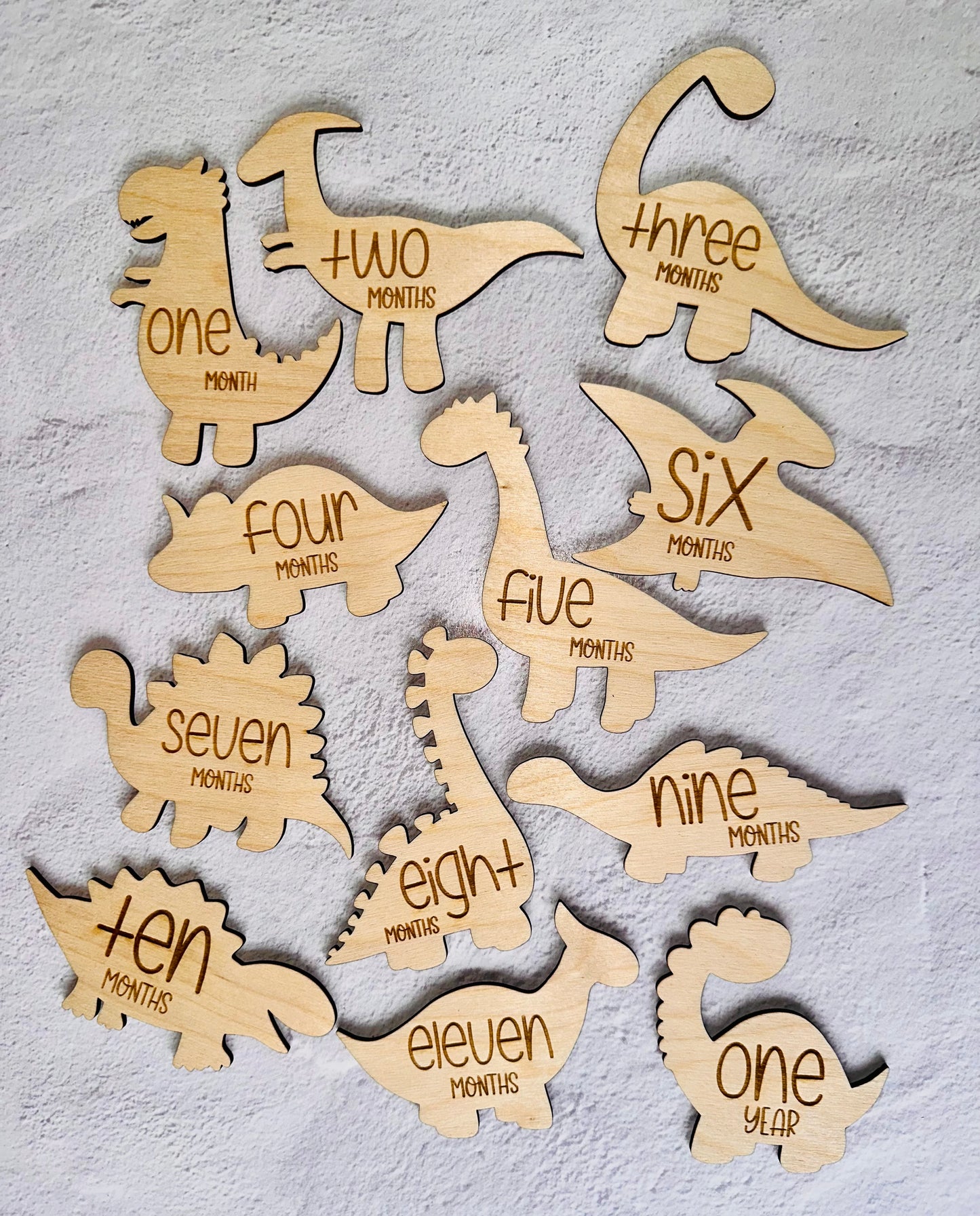 Dinosaur Monthly Milestones