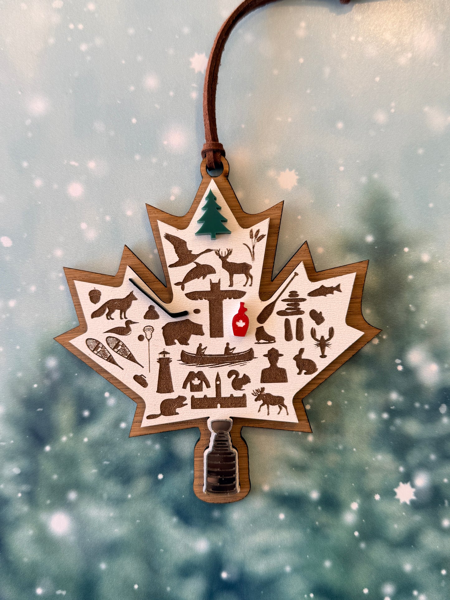 Canadian Icons Ornament