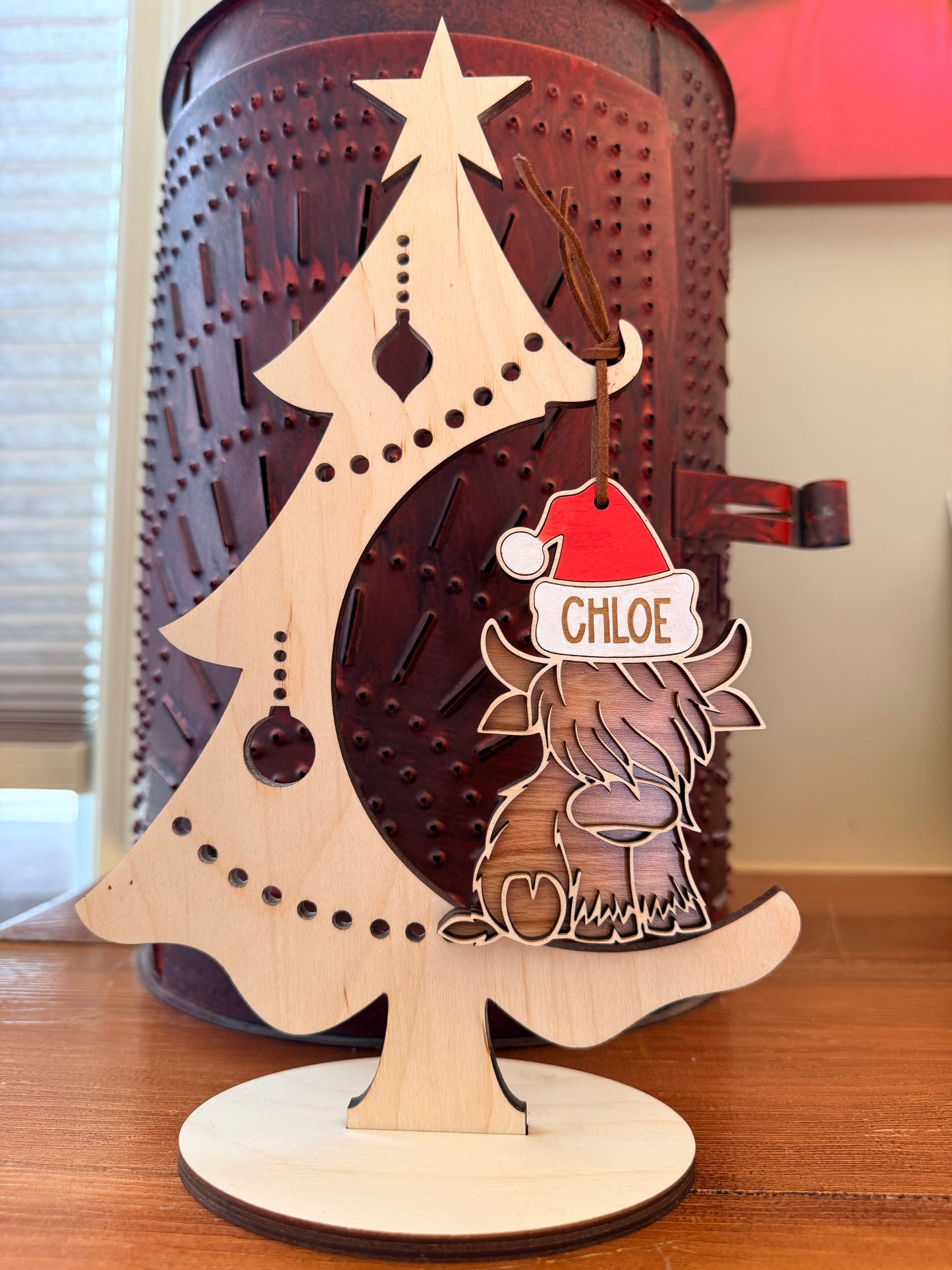 Highland Cow Ornament