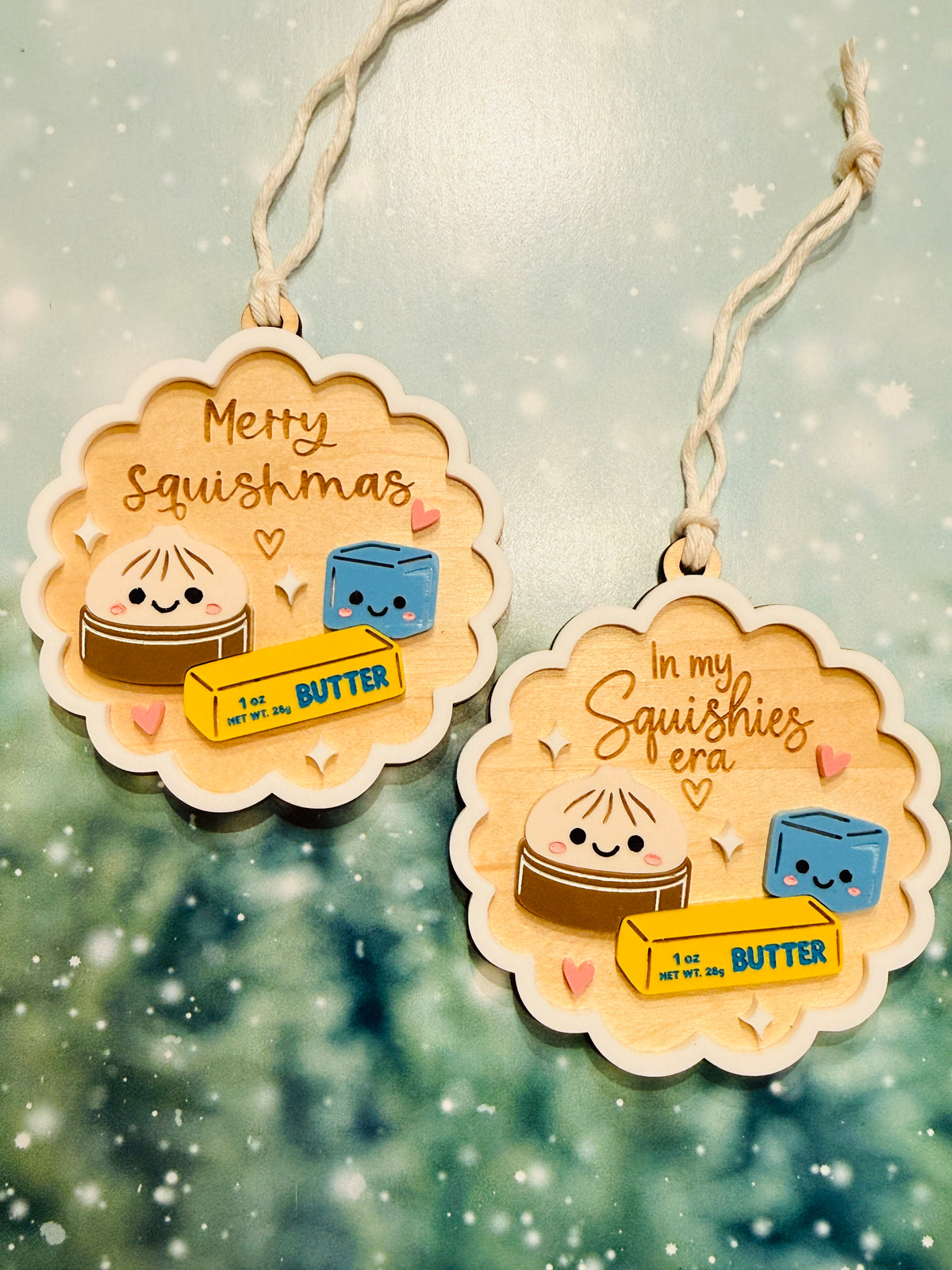 Squishy Christmas Ornament