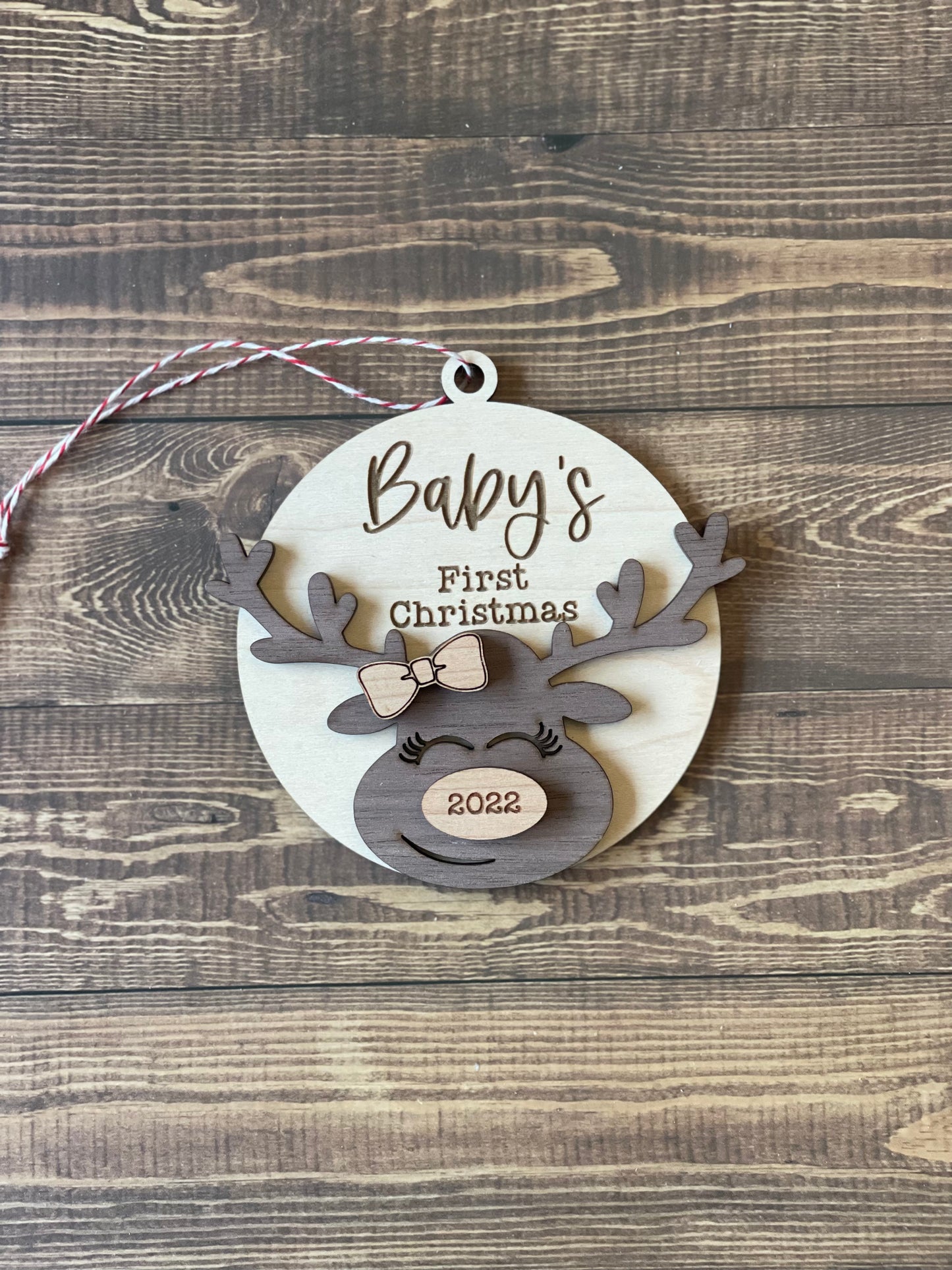 Baby's First Christmas Reindeer