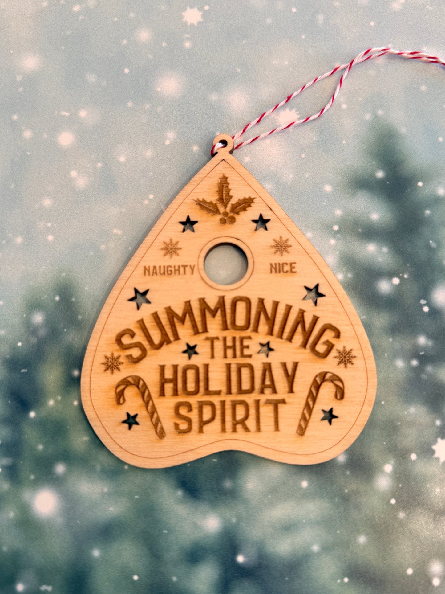 Summoning the Holiday Spirit Ornament