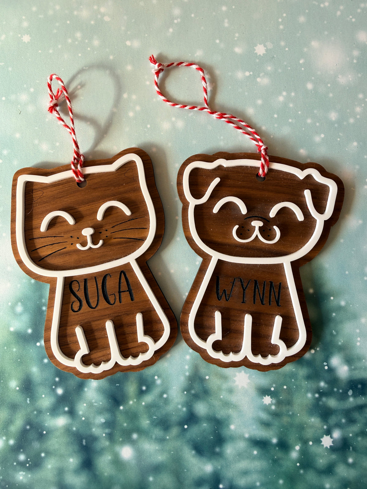 Personalized Gingerbread Pet Ornament