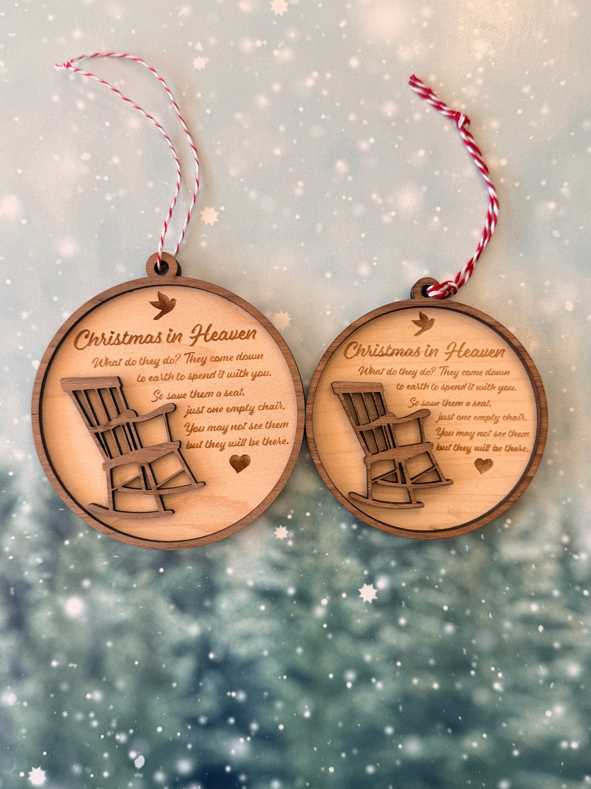 Christmas in Heaven Ornament