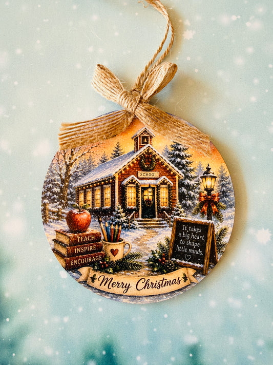Teacher Christmas Ornament