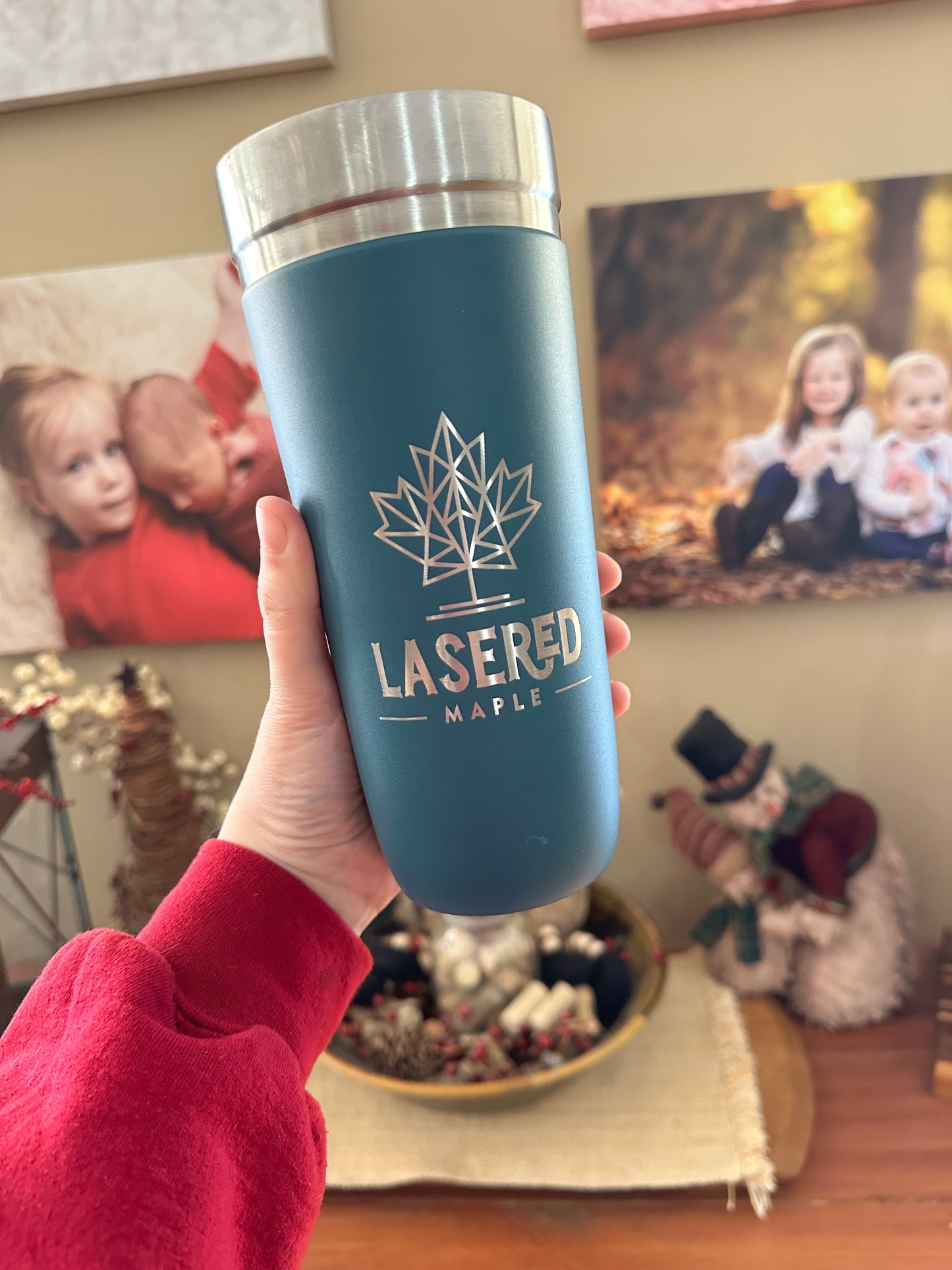 LOCAL'S ONLY Custom Cup Engraving (FULL WRAP)