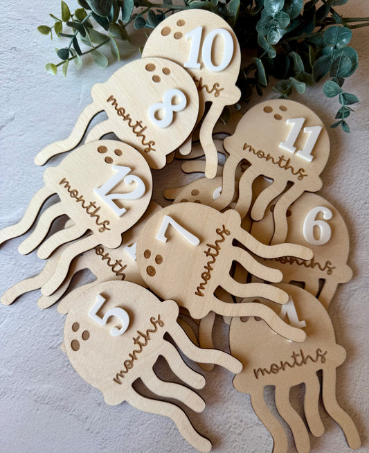 Jellyfish Monthly Milestone set