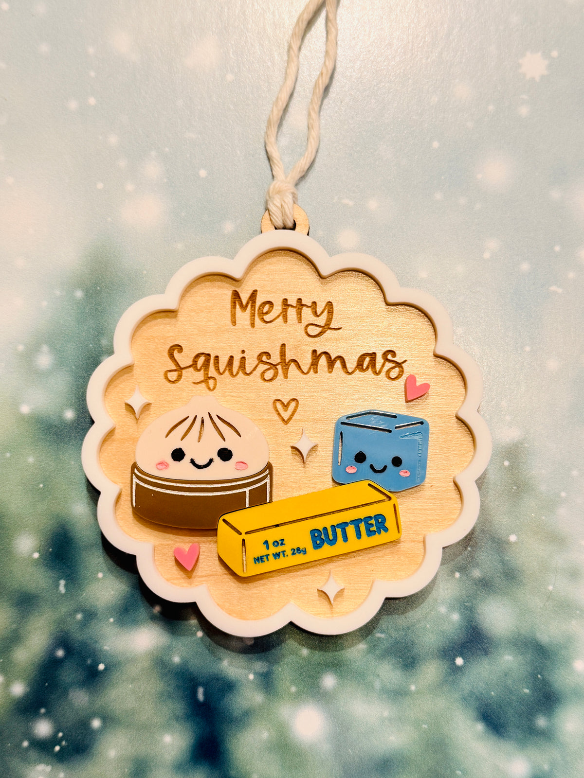 Squishy Christmas Ornament