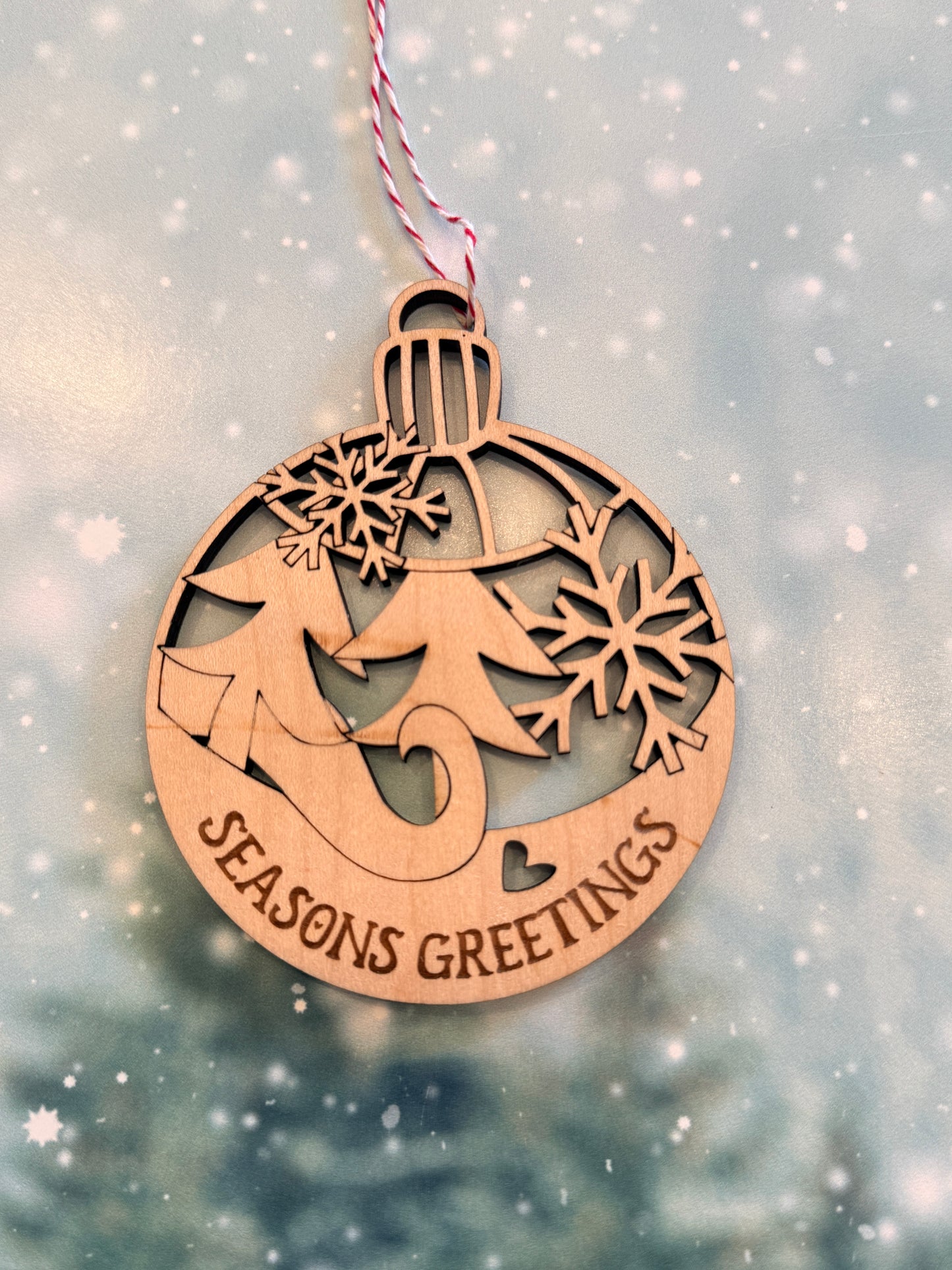Naught & Nice Ornaments- Retiring Collection
