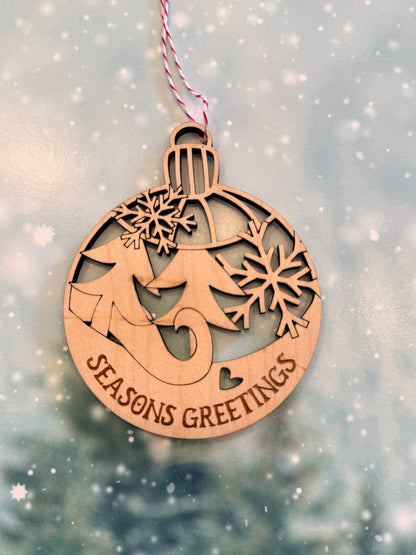 Naught & Nice Ornaments- Retiring Collection