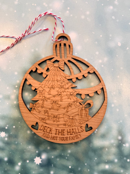 Naught & Nice Ornaments- Retiring Collection