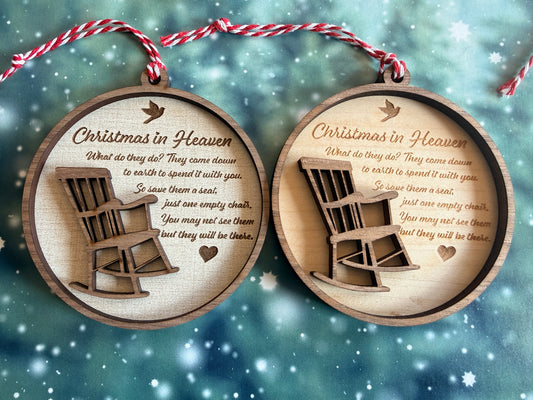 Christmas in Heaven Ornament