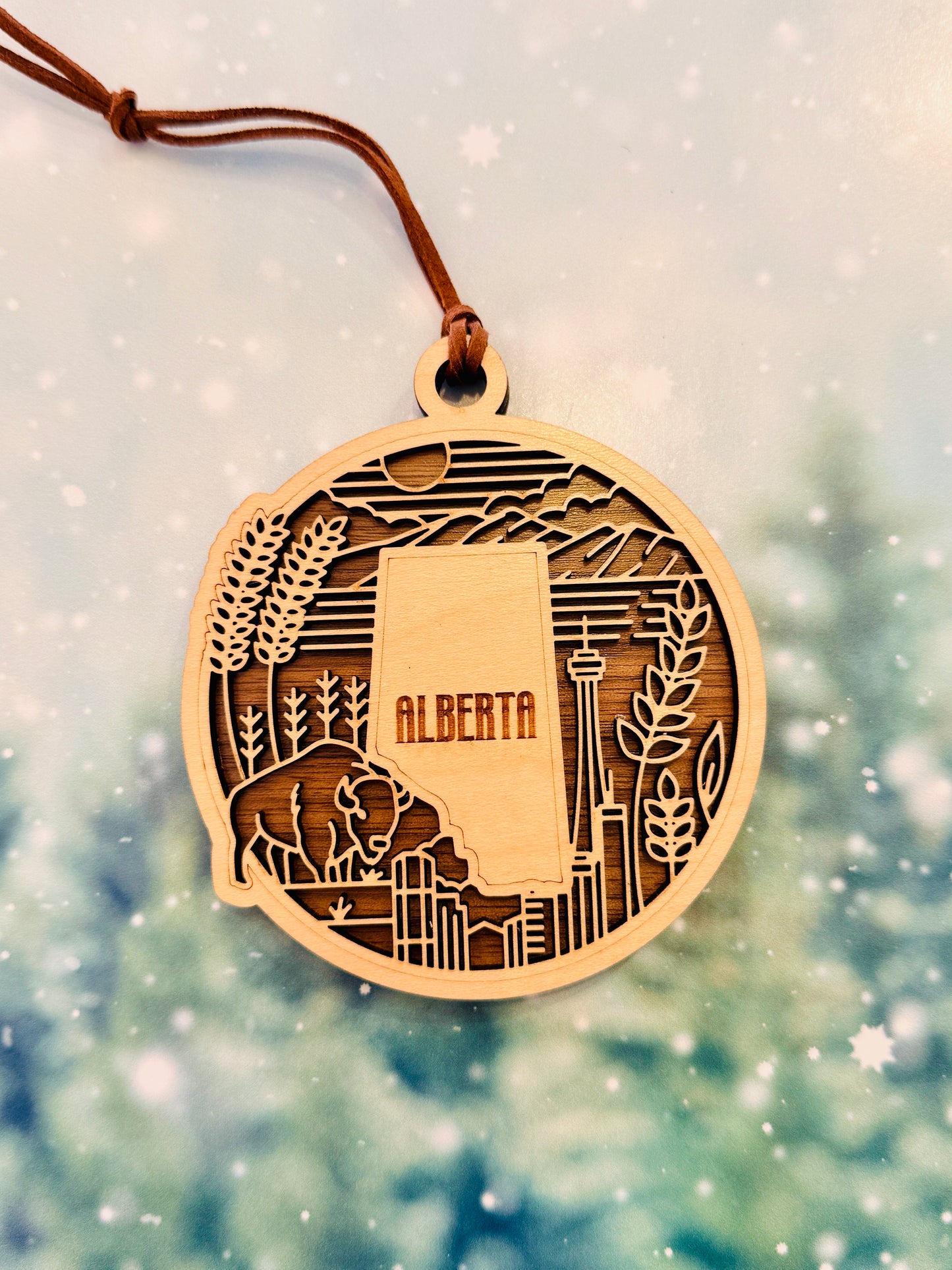 Premium Alberta Heritage Ornament