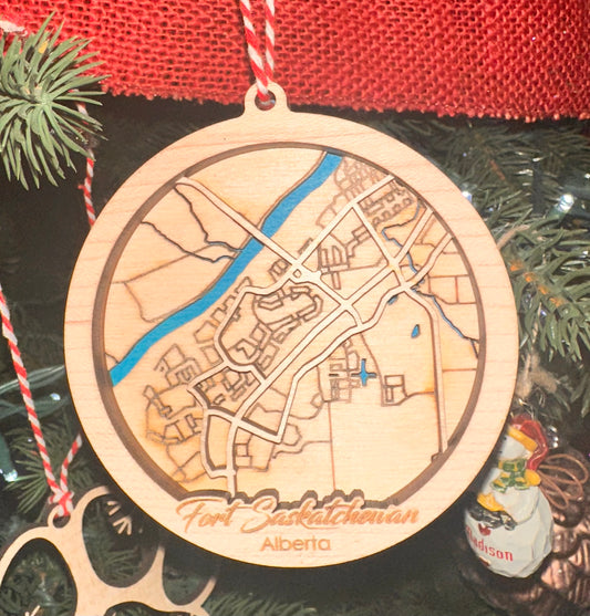 Fort Sask Ornament