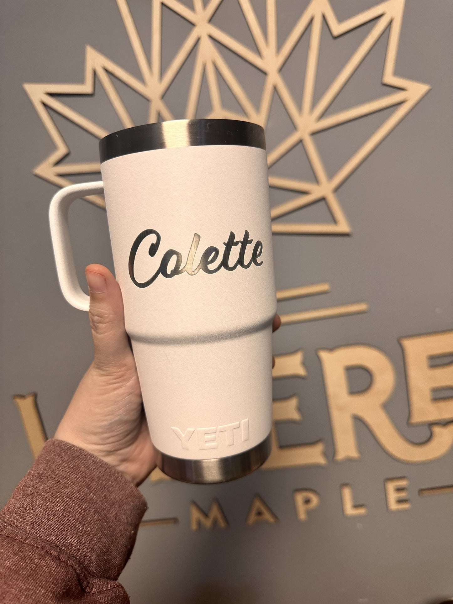 Locals Only Cup Engraving NAME SALE