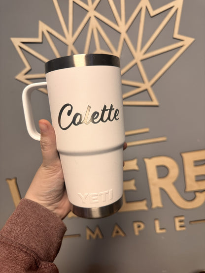 Locals Only Cup Engraving NAME SALE